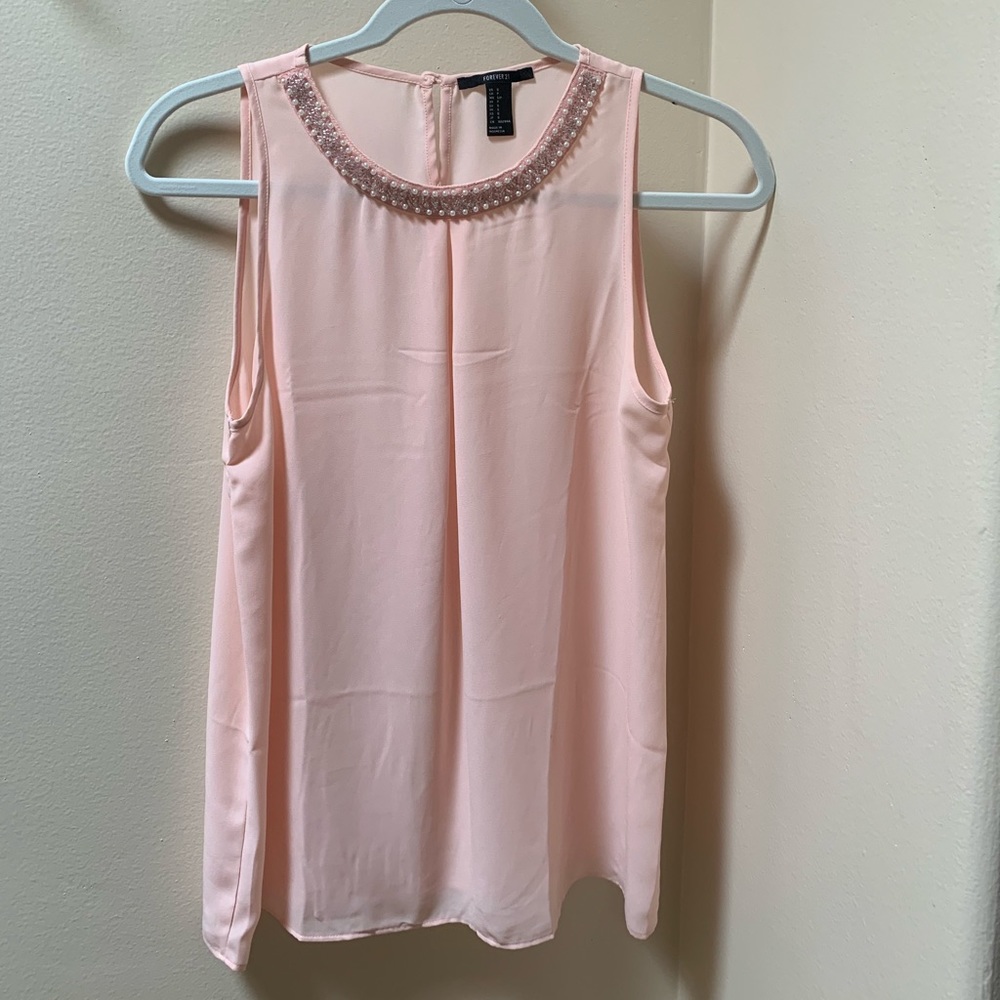 Forever 21 lightweight pink top